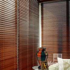 Фото 3. Деревянные жалюзи в 