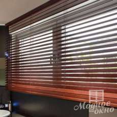 Фото 4. Деревянные жалюзи в 