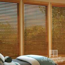 Фото 9. Деревянные жалюзи в 