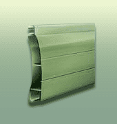 Защитные роллеты. Материал - экструдированный