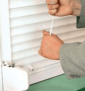 Защитные роллеты. Управление - касета